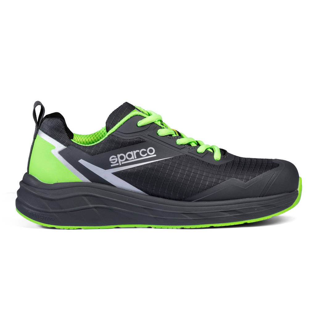 SPARCO BTB0013B0E54044 Черевики Impulse Lucas S3S, Темно-сірий / Зелений Флуо, Розмір 44 Photo-1