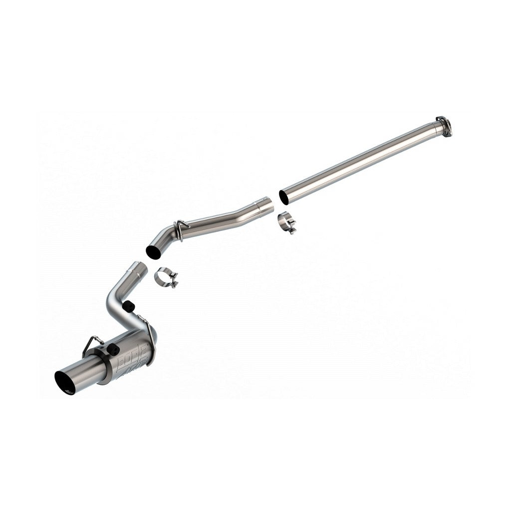 BORLA 140912 Вихлопна система Cat-Back 3", ATAK (наконечник 4.50", матова нержавіюча сталь) для SUBARU BRZ 2022- / TOYOTA GR86 2.4L 2022-2025 Photo-0
