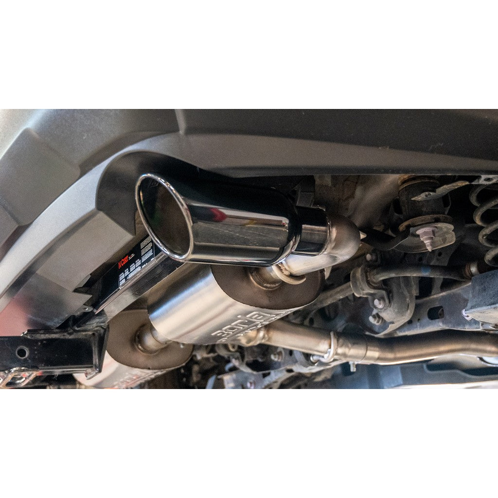 BORLA 141009BC Вихлопна система Cat-Back S-Type, 2.25" (насадки 4", чорний хром) для TOYOTA RAV4 2.5L 2019-2025 Photo-3