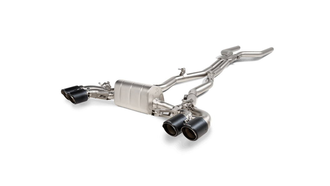 AKRAPOVIC S-BM/T/23 Вихлопна система Evolution Line (титан) для BMW M8 / M8 Competition (F91/F92) 2020-2024 Photo-0