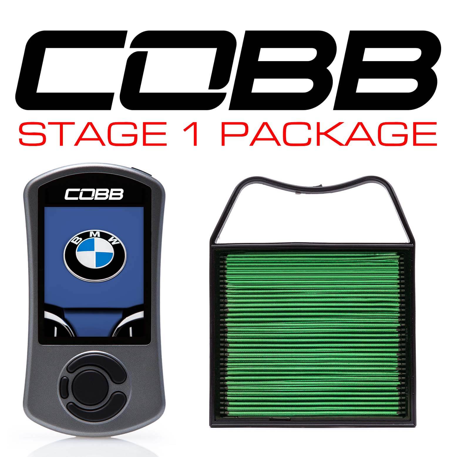 COBB 6B1X31 BMW N54 Комплект посилення потужності Stage 1 w/V3 Photo-0