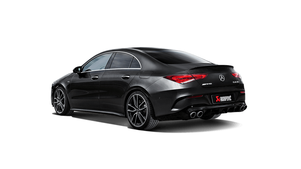 AKRAPOVIC S-ME/TI/10H Вихлопна система Slip-On Line (Titanium) для MERCEDES-AMG CLA35 (C118/X118) (Схвалено ECE) Photo-2
