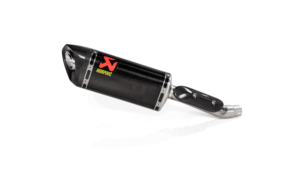 AKRAPOVIC S-H3SO7-APC Вихлопна система Slip-On Line (Carbon) HONDA CB 300 R 2018-2019 Photo-0