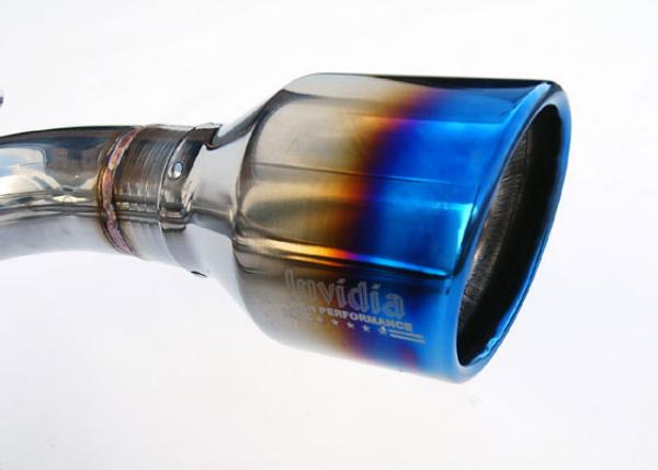 INVIDIA HS12SSTG3T Вихлопна система Cat-back Q300 Титанові наконечники для SUBARU BRZ, TOYOTA 86 Photo-2