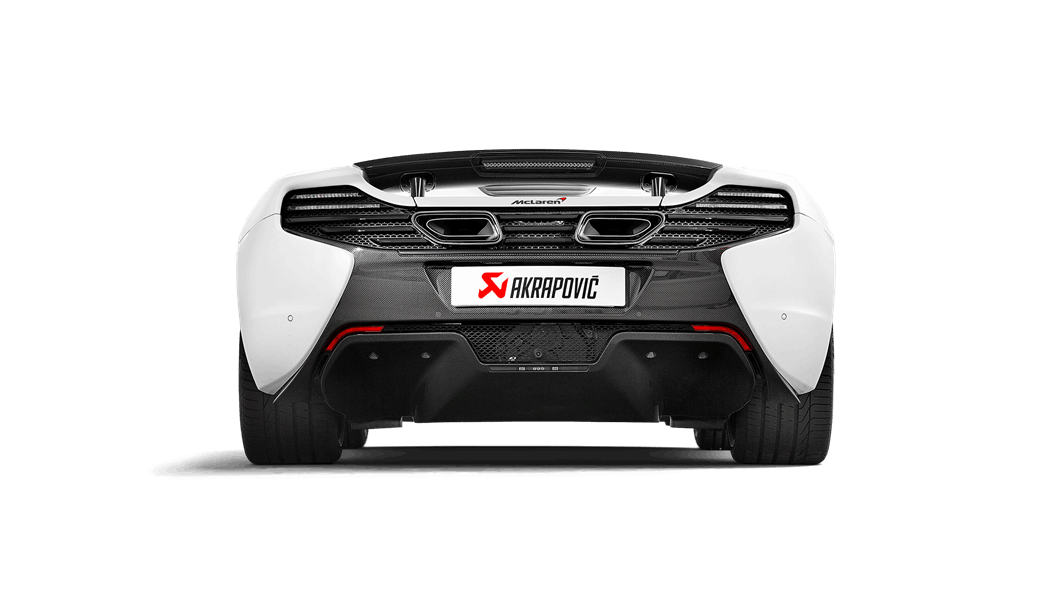 AKRAPOVIC S-MC/TI/2 Вихлопна система Slip-On Line (Titanium) MCLAREN 650S / 650S SPIDER 2014-2019 Photo-4