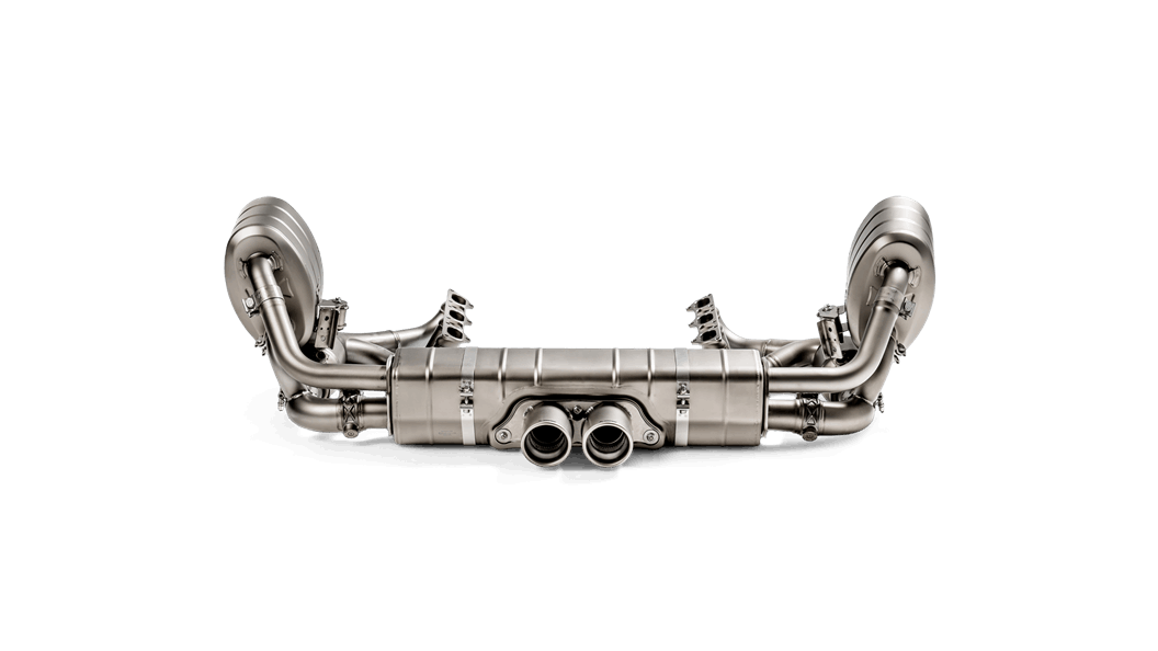 AKRAPOVIC E-PO/T/6/1 Набір колекторів Evolution (Titanium) для PORSCHE 911 GT3RS (991.2)-OPF/GPF 2019-2020 Photo-2