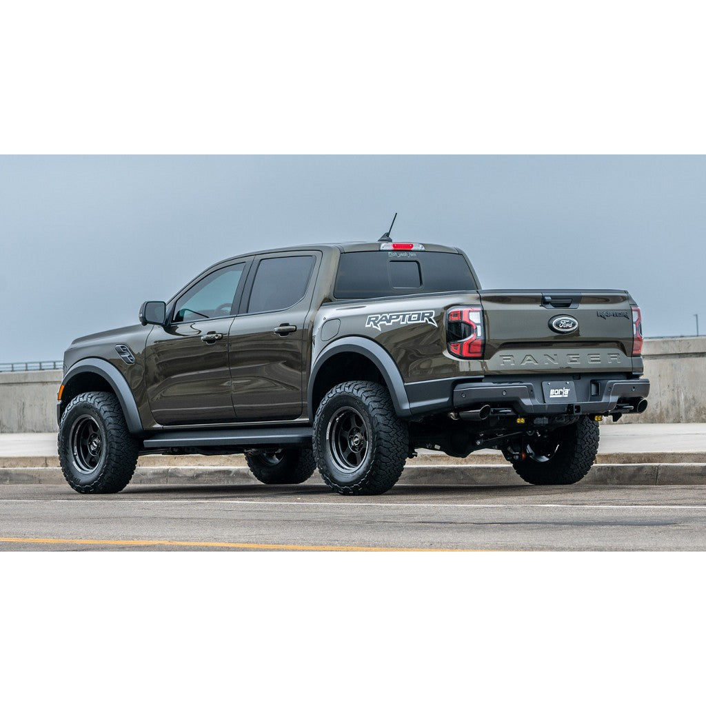 BORLA 60743BC Вихлопні труби 2.75" (наконечники 4", чорний хром) для FORD Ranger Raptor 2024– Photo-1