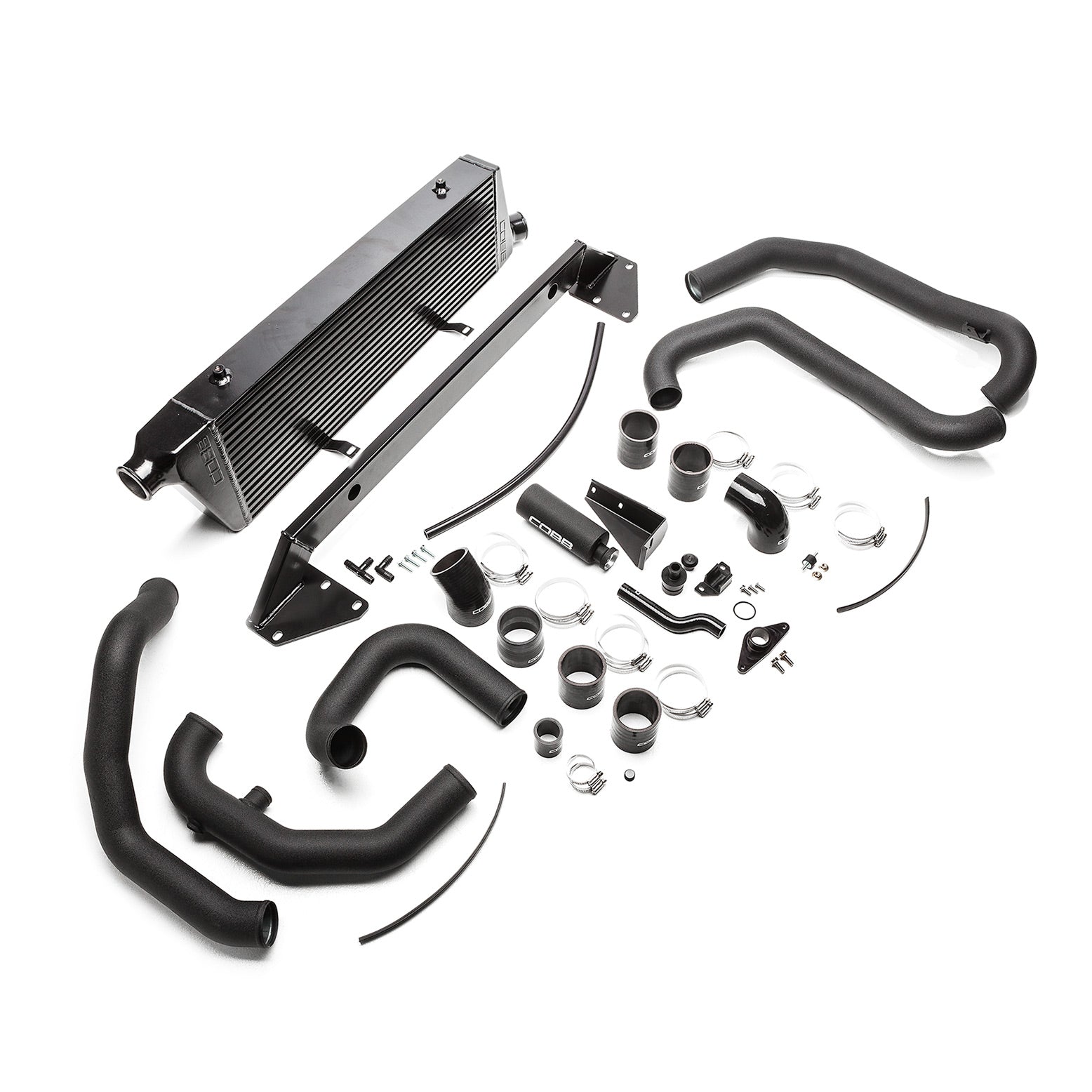 COBB 712500-BK SUBARU Интеркулер фронтальний Kit (Black) STI/WRX 2004-2007 Photo-0