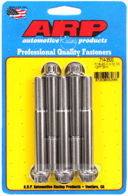 ARP 714-3500 7/16-20 x 3.500 Болти 12pt з нержавіючої сталі Photo-0