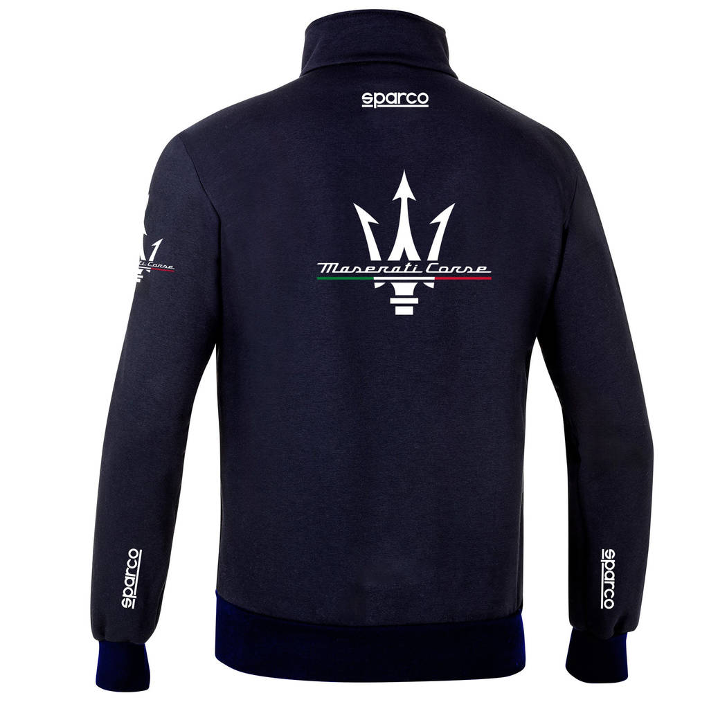 SPARCO BMF0035J0N0200M Толстовка на блискавці Maserati, Синій, Розмір M Photo-1