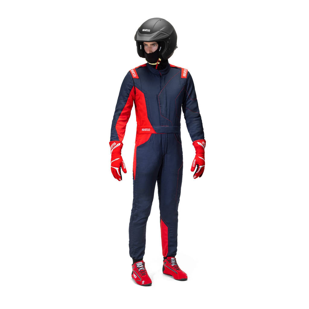 SPARCO BRS0049B0N31054 Комбінезон для автоспорту Sprint A Advanced, Синій/Червоний, Розмір 54 Photo-0