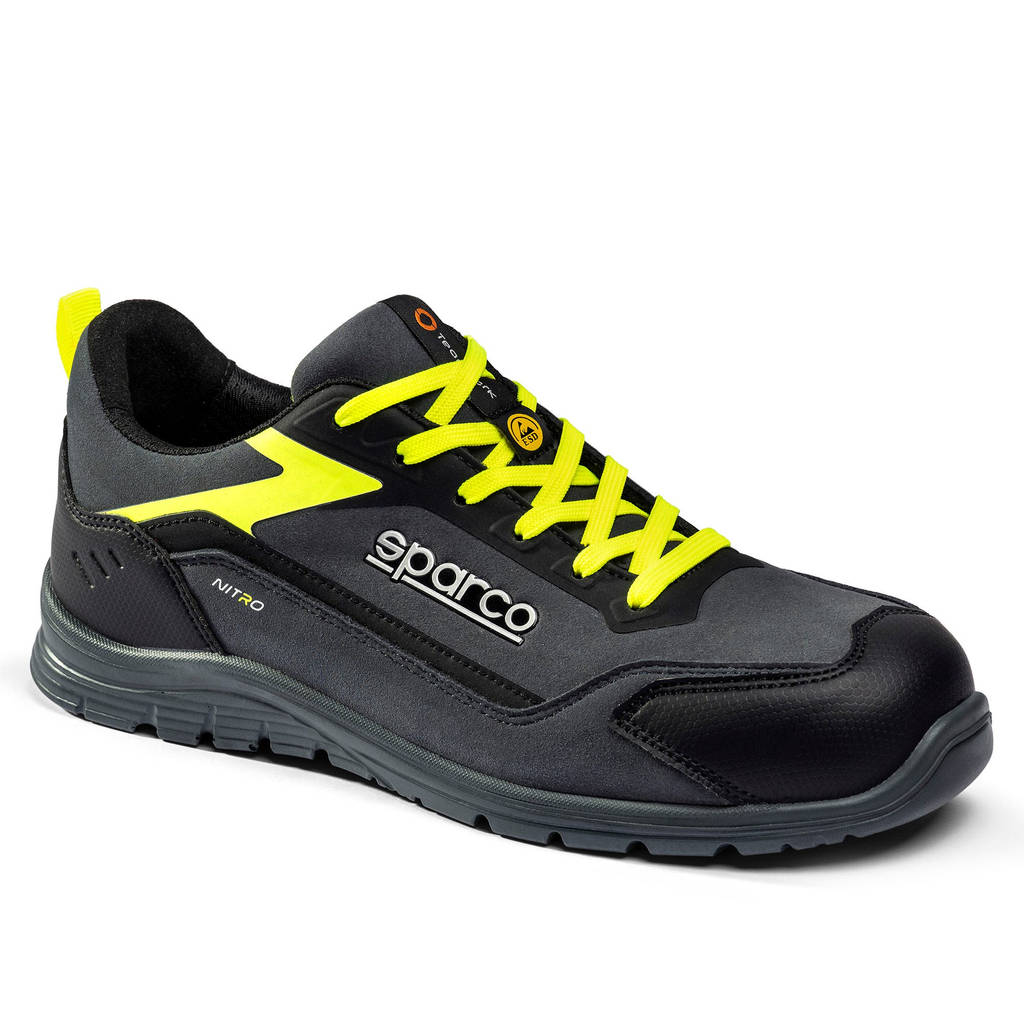 SPARCO BTB0044B0K04041 Черевики механіка Nitro Kalle S3S, Чорний/Флуо Помаранчевий, Розмір 41 Photo-0