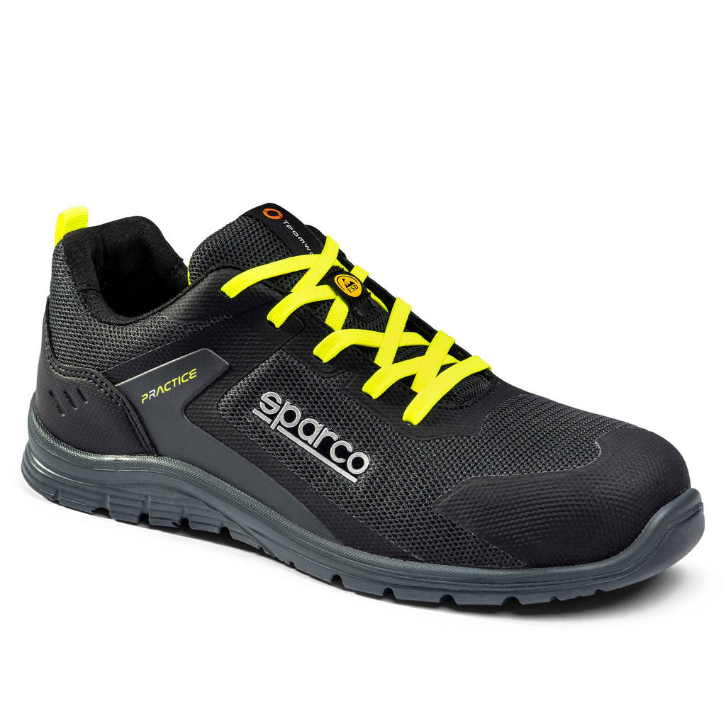 SPARCO BTB0047B0E33046 Черевики механіка Practice Josef S1PS, Темно-сірий/Флуо Помаранчевий, Розмір 46 Photo-0