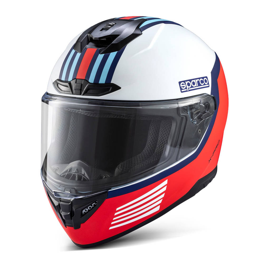 SPARCO 003378MRBI0XS Закритий шолом для автоспорту X-Pro ECE06 MR, Білий, Розмір XS Photo-0