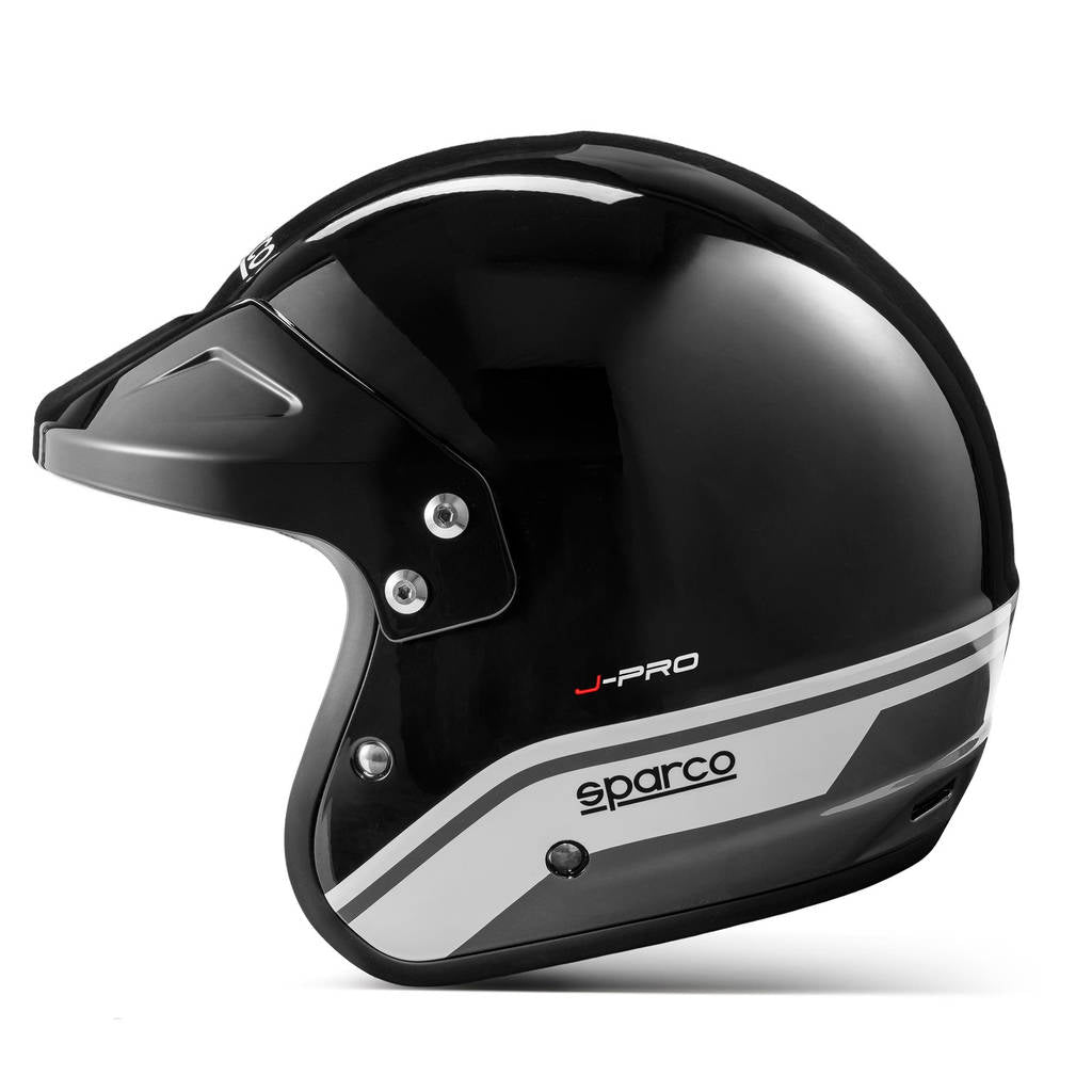 SPARCO 003379NRGR5XXL Відкритий шолом для автоспорту J-Pro ECE06, Чорний/Сірий, Розмір 2XL Photo-2