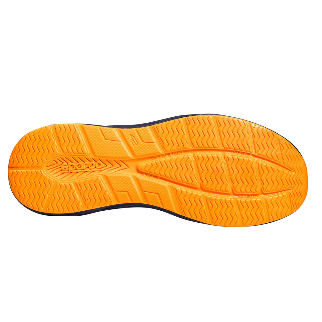 SPARCO 07545GU39BMAF Черевики механіка Mirage Gulf S1PS, Темно-синій/Флуо Помаранчевий, Розмір 39 Photo-3