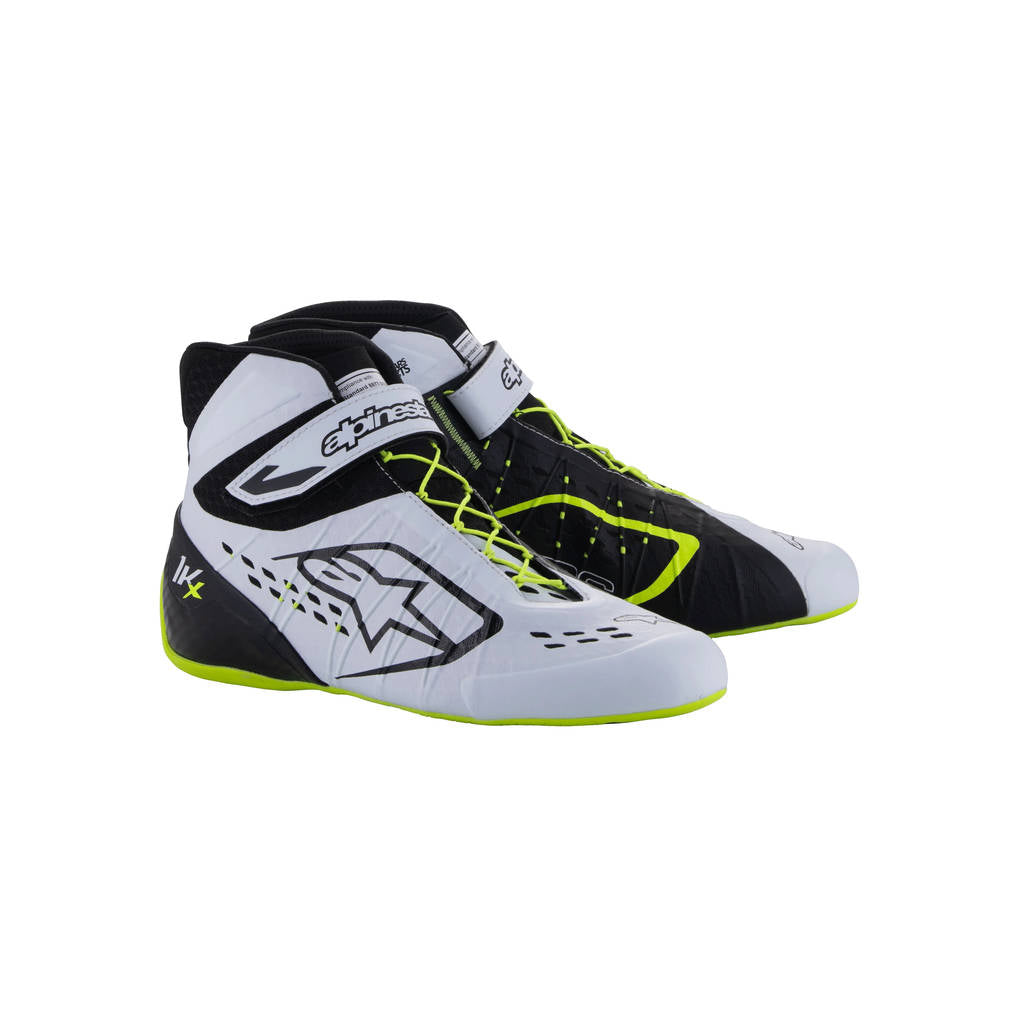 ALPINESTARS 2712124_125_8 Черевики Tech-1 KX V3 (FIA), чорний / білий / флуоресцентний жовтий, розмір 8 Photo-0