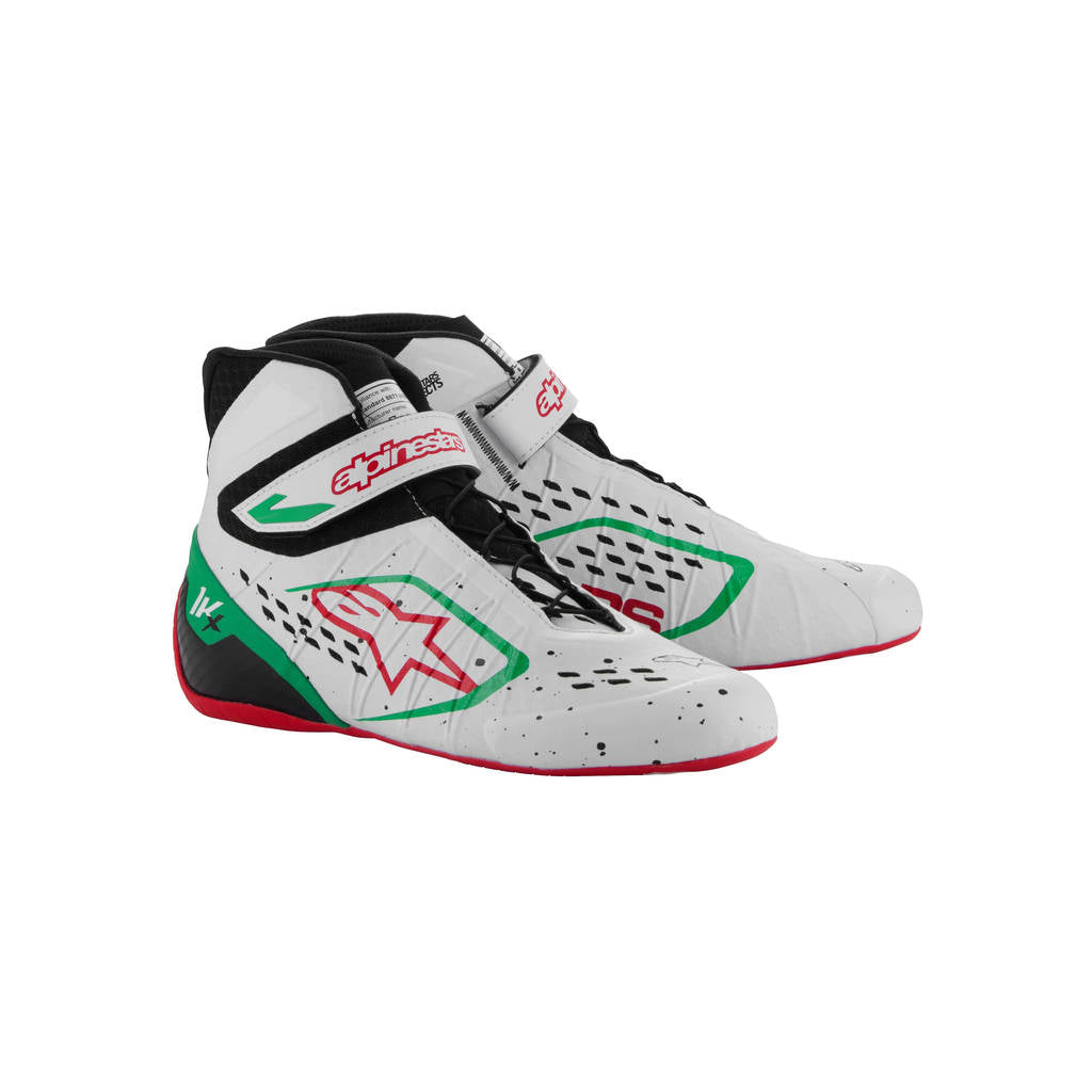 ALPINESTARS 2712124_263_8 Черевики Tech-1 KX V3 (FIA), білий / зелений / червоний, розмір 8 Photo-0