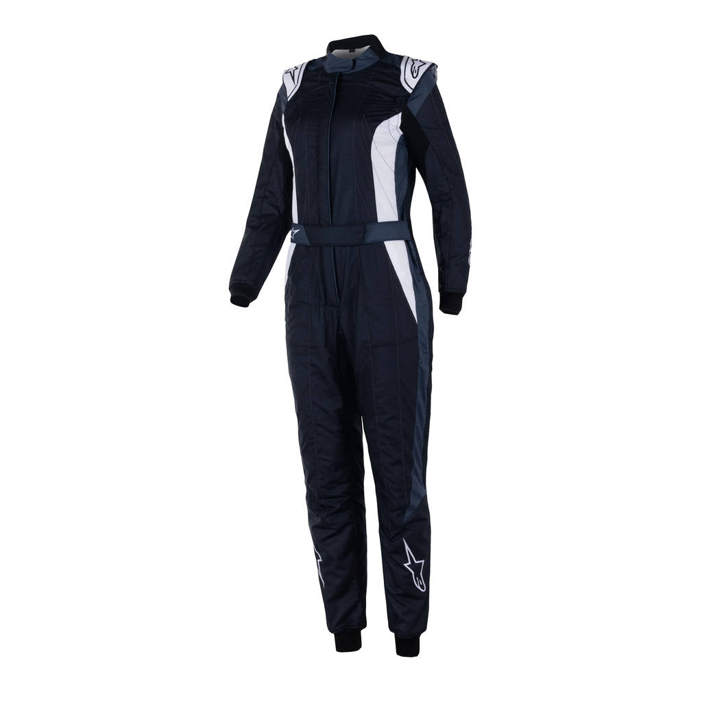 ALPINESTARS 3360022_1128_38 Комбінезон для автоспорту жіночий Stella GP Pro Comp V2 (FIA), чорний / асфальтово-сірий / білий, розмір 38 Photo-0