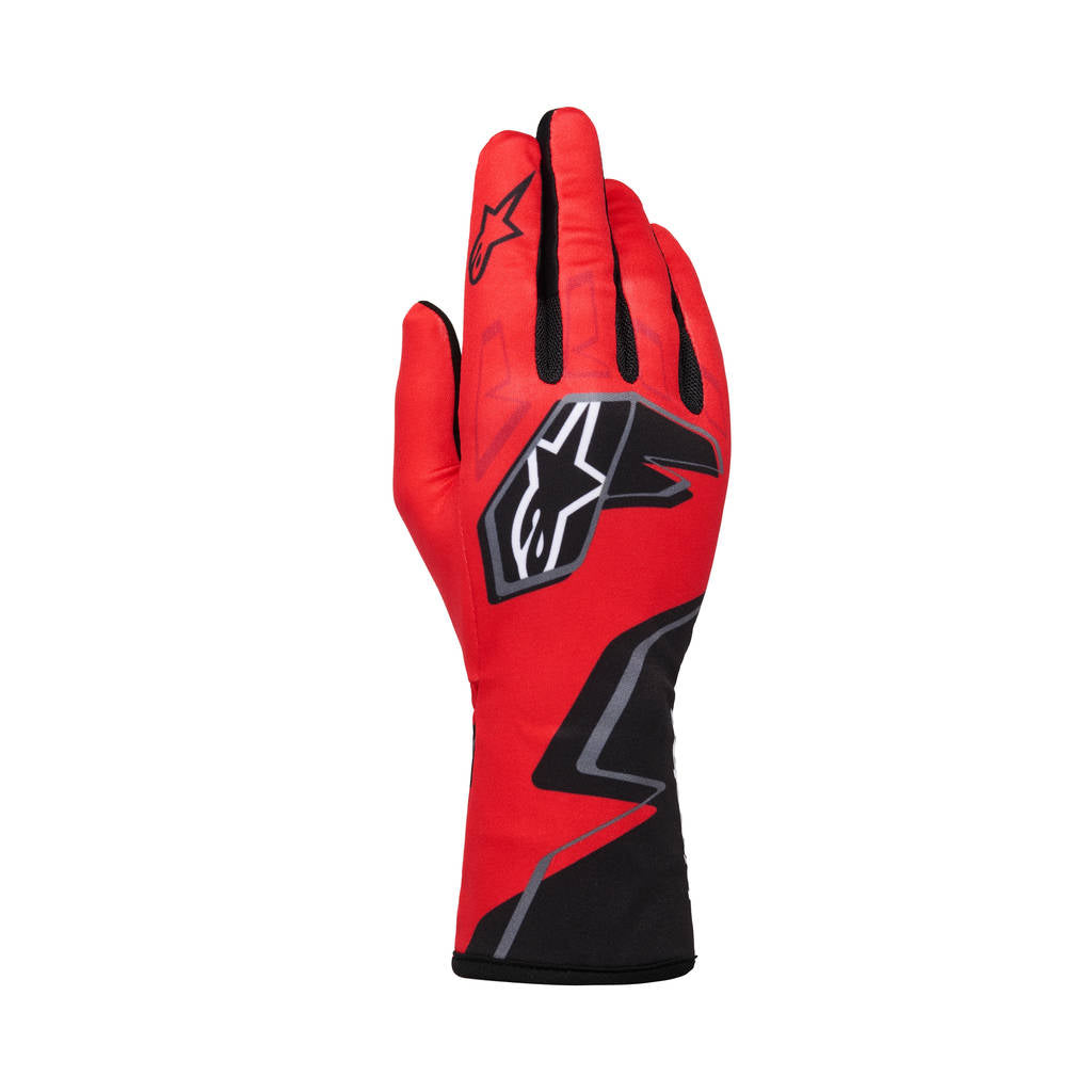 ALPINESTARS 3550326-3197-S Гоночні рукавиці Tech-1 K Race V2 Graphic 1,червоний / насичено-чорний / білий, розмір S Photo-0