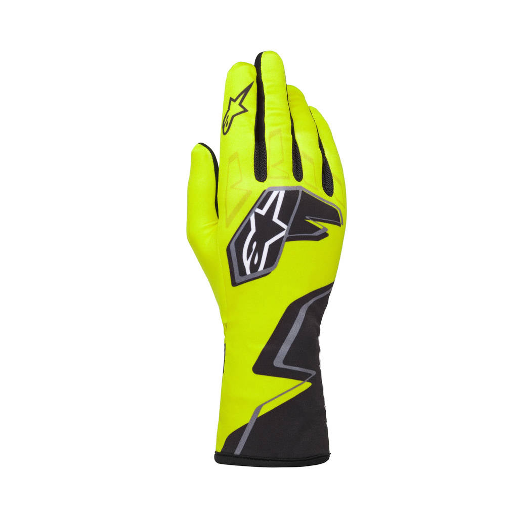 ALPINESTARS 3550326-550-S Гоночні рукавиці Tech-1 K Race V2 Graphic 1,флуоресцентний помаранчевий / чорний / білий, розмір S Photo-0