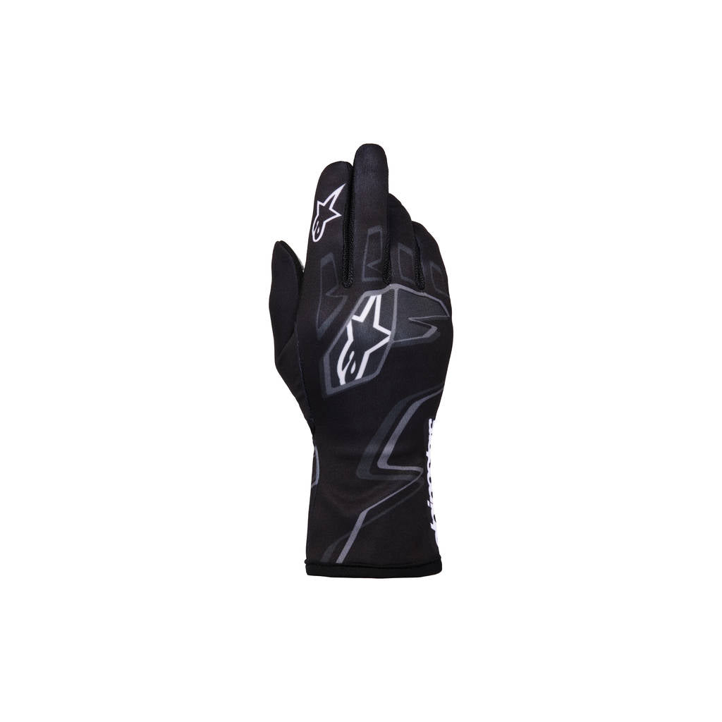 ALPINESTARS 3550526-1675-XL Гоночні рукавиці Tech-1 K Race S V2 Graphic 1, чорна смола / сірий / білий, розмір XL Photo-0