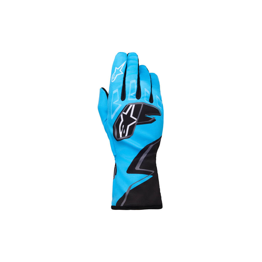 ALPINESTARS 3550526-700-M Гоночні рукавиці Tech-1 K Race S V2 Graphic 1,бірюзовий / чорний / білий, розмір M Photo-0
