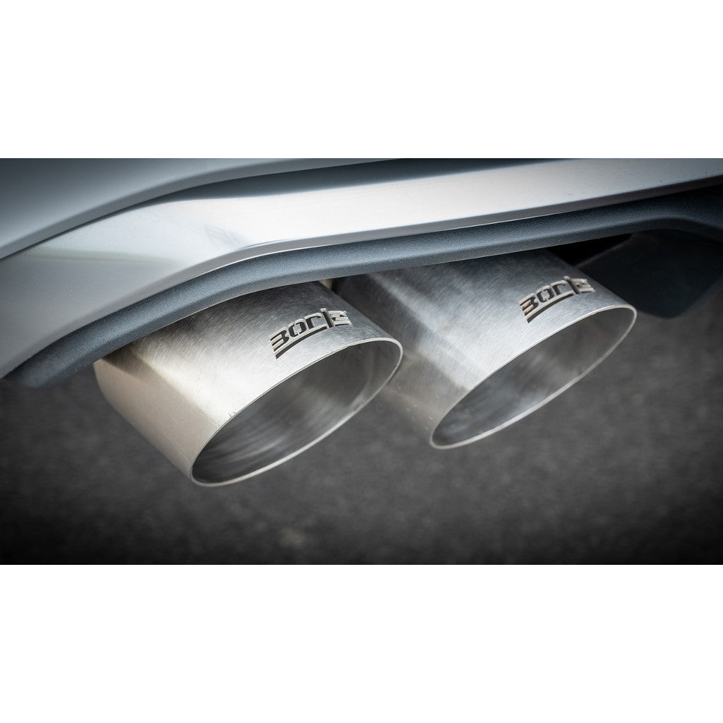 BORLA 60749SB Комплект наконечників 2.5", матова нержавіюча сталь для AUDI SQ5 (B9) 2021-2025 Photo-2