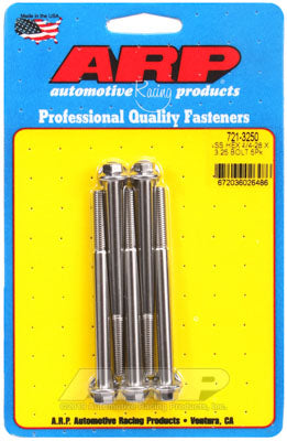 ARP 721-3250 1/4-28 x 3.250 Болти із шестигранною головкою з нержавіючої сталі Photo-0