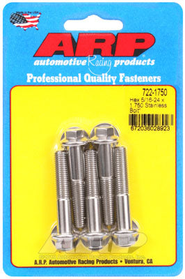 ARP 722-1750 5/16-24 x 1.750 Болти із шестигранною головкою з нержавіючої сталі Photo-0