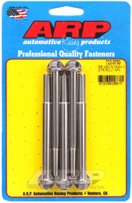 ARP 722-3750 5/16-24 x 3.750 Болти із шестигранною головкою з нержавіючої сталі Photo-0