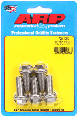 ARP 725-1000 3/8-24 x 1.000 hex 7/16 Болти Wrenching з нержавіючої сталі Photo-0