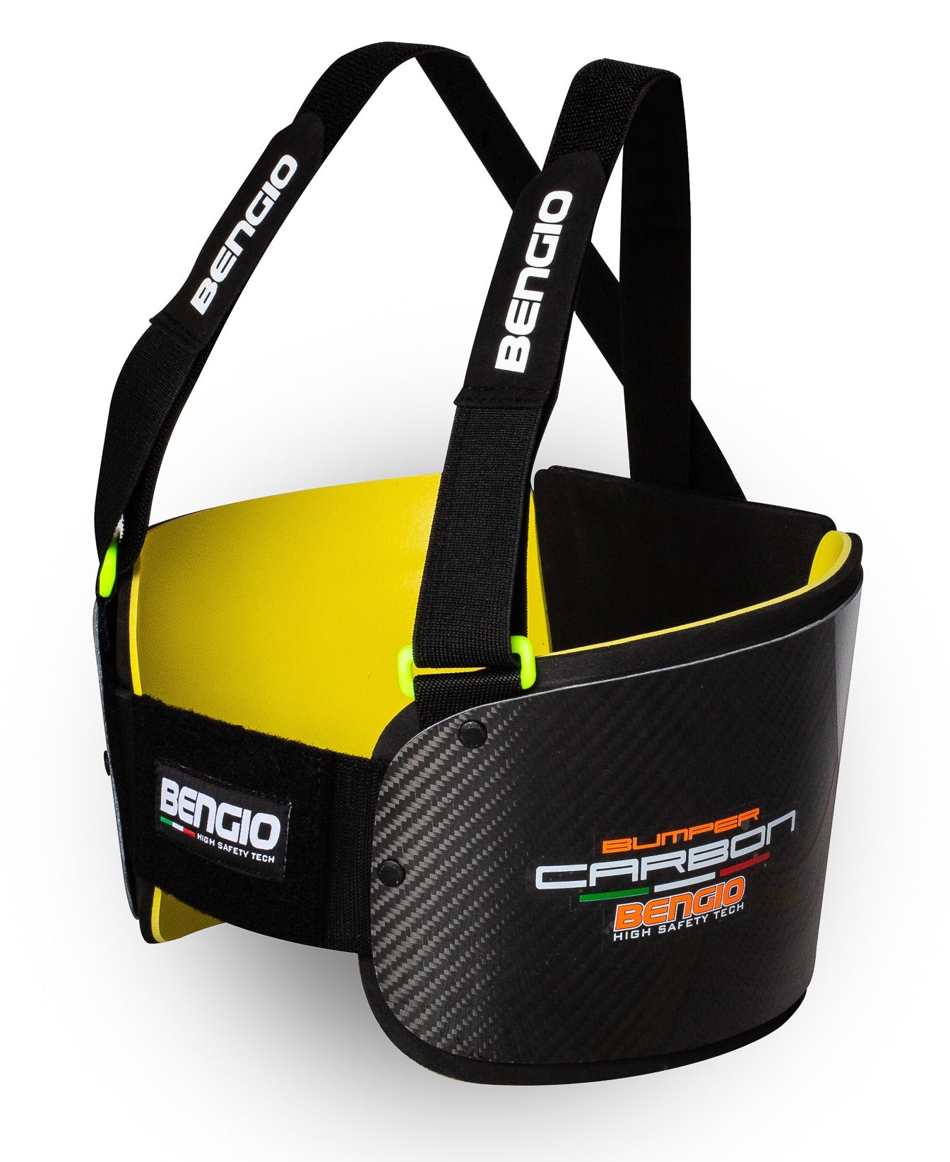 BENGIO CRBS BUMPER Carbon Захист ребер для картингу, карбон, розмір S Photo-1