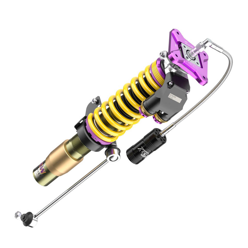 KW 30901200GS Комплект койловерів V5 Clubsport з верхніми опорами (з комплектом відключення електронних амортизаторів) для BMW M3 CS xDrive (G81) Photo-2