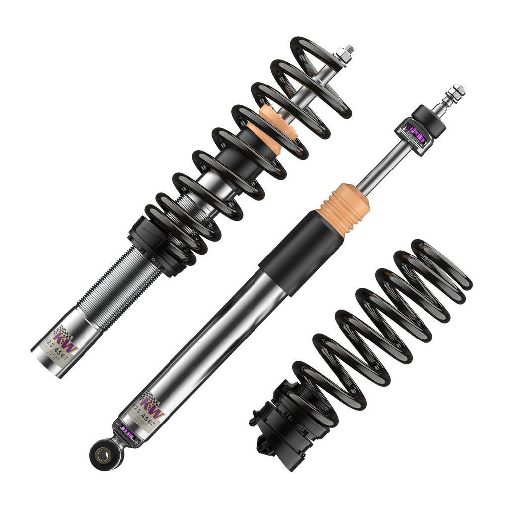 KW 35208100DQ-B Комплект койловерів V3 Leveling Black (вкл. комплект відключення електронних амортизаторів) для AUDI Q5 (FYB) Photo-1