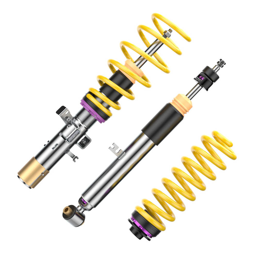 KW 35208200GU Комплект койловерів V3 Leveling Black (включно з комплектом відключення електронних амортизаторів) для BMW 530i Mild-Hybrid (G60) Photo-1
