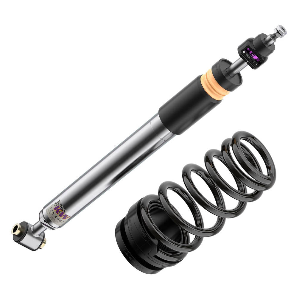 KW 3520887011-B Комплект койловерів V3 Leveling Black (вкл. комплект відключення електронних амортизаторів) для TESLA Model 3 Performance AWD Photo-5
