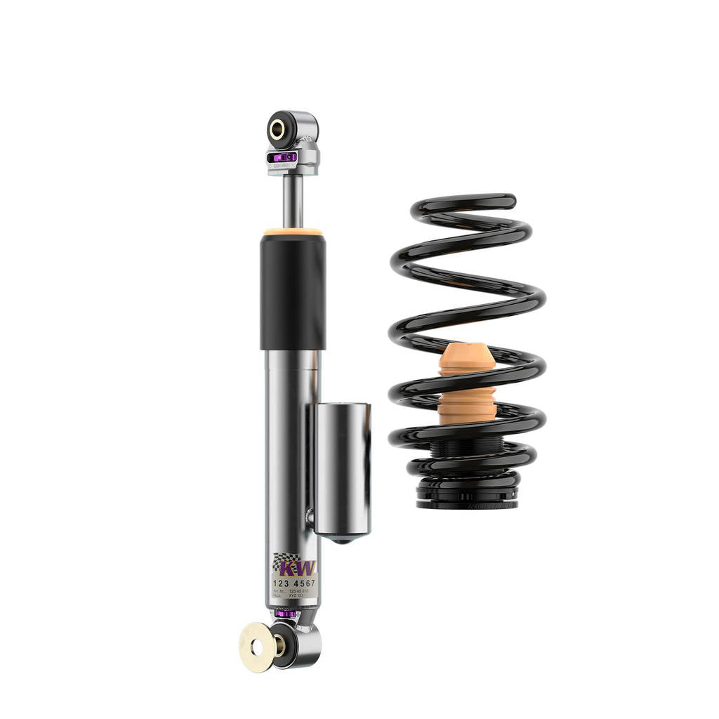 KW 35208800AN-B Комплект койловерів V3 для вирівнювання Black (вкл. комплект відключення для електронних амортизаторів) для VW T5 VR6 3.2 4motion Photo-7