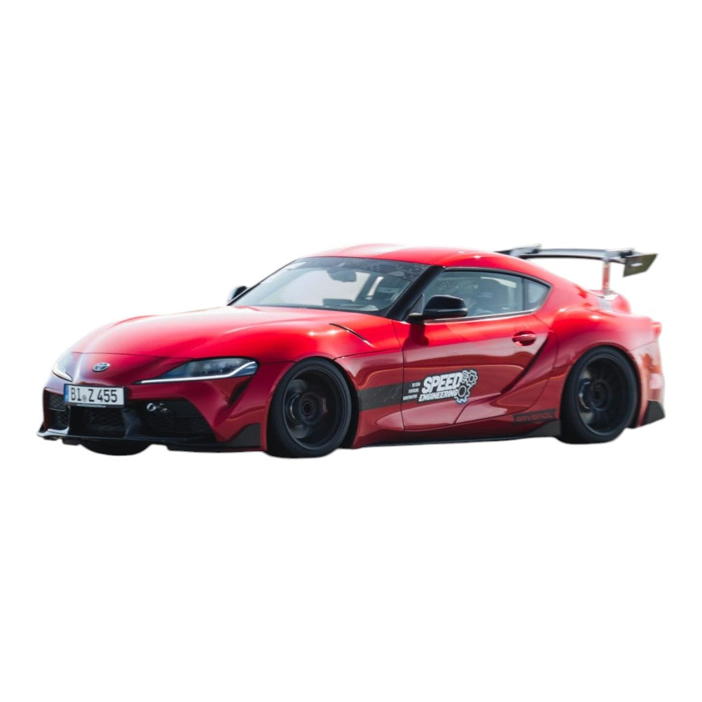 SPEED ENGINEERING 14054 Заднє Антикрило з кріпленнями типу "лебедина шия" для TOYOTA Supra 2.0L/3.0L (Mk5) Photo-5
