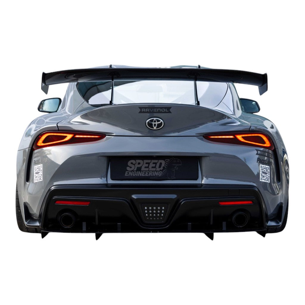 SPEED ENGINEERING 14748 Антикрило з кріпленнями типу "лебедина шия" для TOYOTA Supra (Mk5) Photo-3