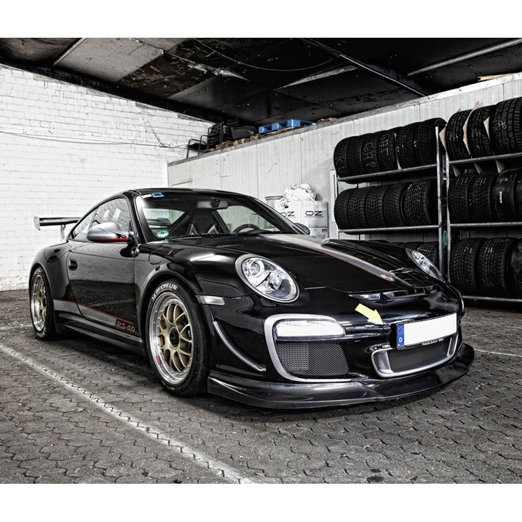 ALPHA-N AN-0097 Карбоновий передній спойлер для PORSCHE 911 (997) GT3 RS Photo-1