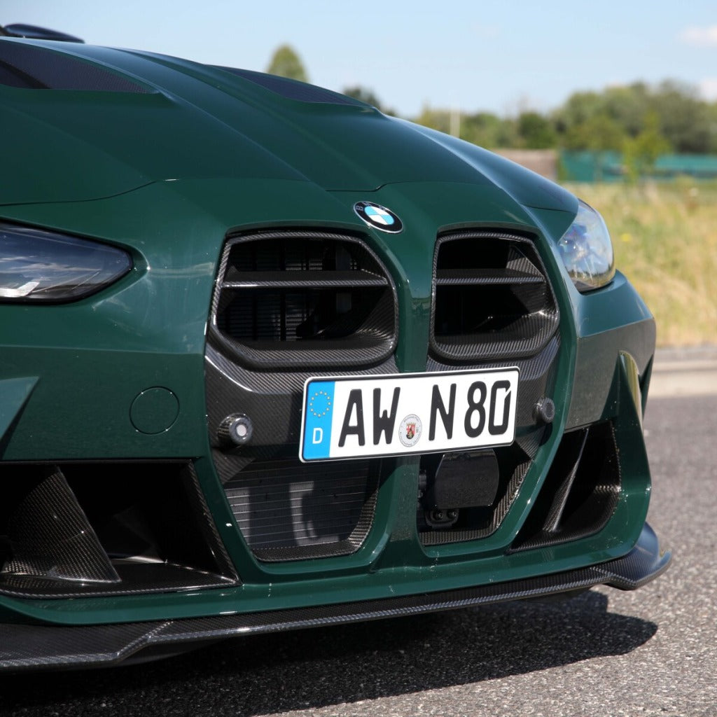 ALPHA-N AN-0723 Карбонові решітки радіатора Kidney для BMW M3 (G80 / G81) / M4 (G82 / G83) Photo-1