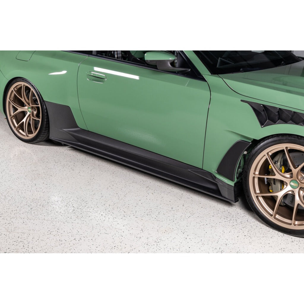 ALPHA-N AN-0769 Комплект карбонових бокових спідниць для BMW M2 (G87) Photo-4