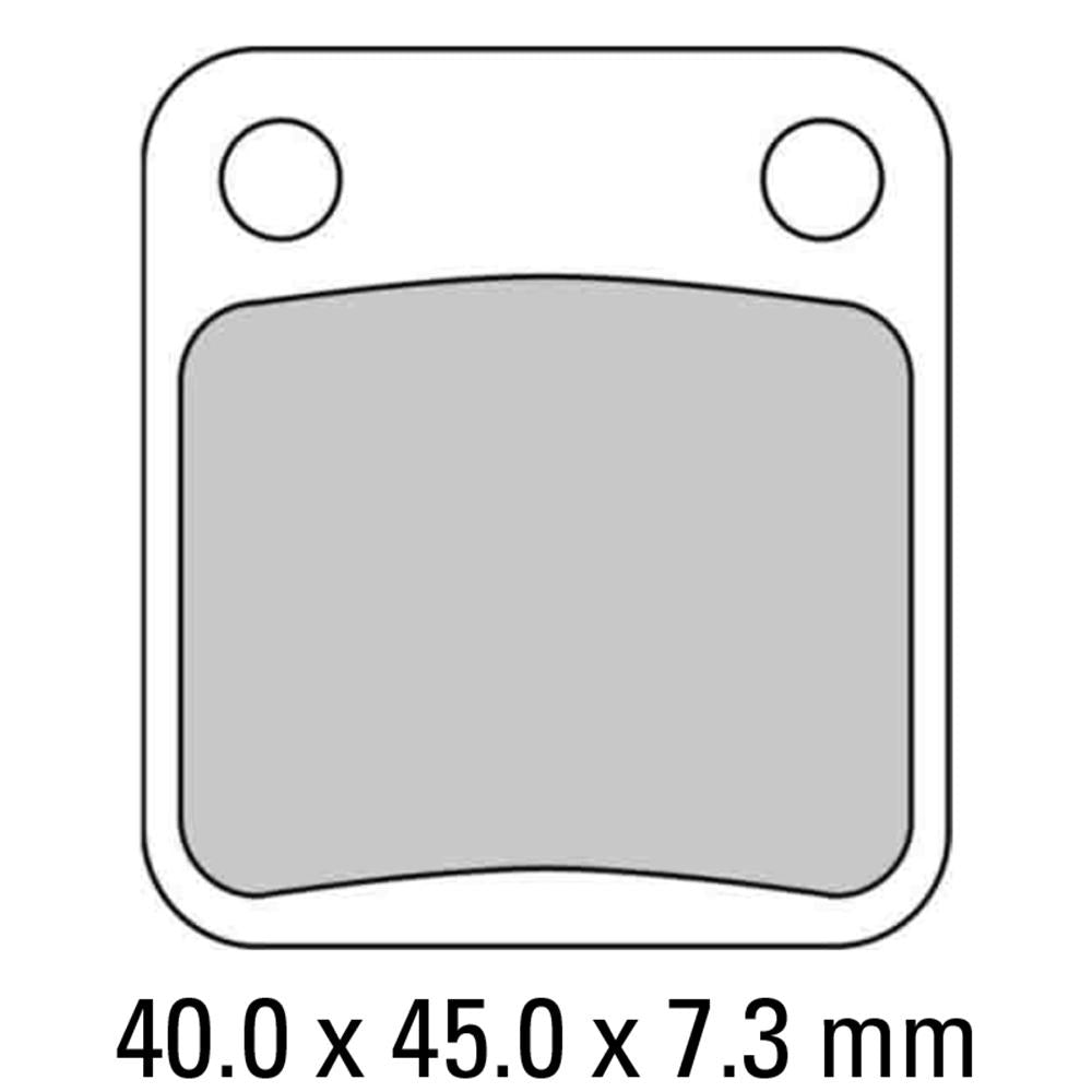 FERODO FDB250SG Гальмівні колодки Photo-0