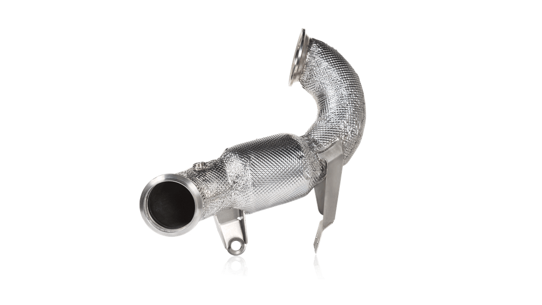 AKRAPOVIC DP-ME/SS/3 Даунпайп з каталізатором для MERCEDES-AMG A45/A45S/CLA45/CLA45S Photo-0