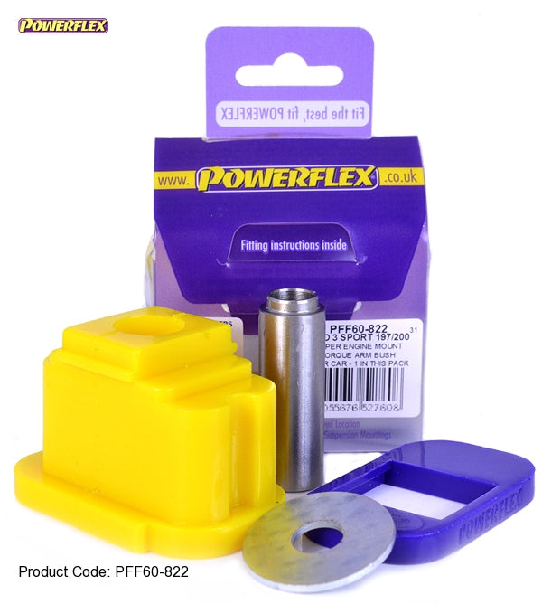POWERFLEX PFF60 - 822 Верхня подушка двигуна для RENAULT CLIO 197 SPORT Photo-0