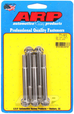 ARP 771-1012 M8 x 1.25 x 75 Болти 12pt з нержавіючої сталі Photo-0