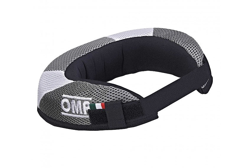 OMP KK0-4009-080 (KK04009080) Захист шиї (картинг) COLLAR, сірий/білий Photo-0