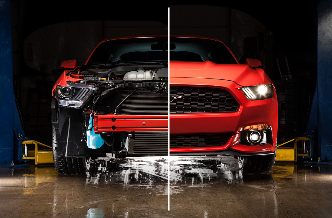 COBB 7M1500 FORD Интеркулер фронтальний Mustang Ecoboost 2015-2017 Photo-6