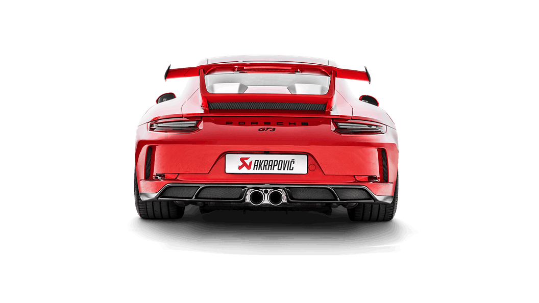 AKRAPOVIC DI-PO/CA/6/M Задній дифузор (Carbon Matte) для PORSCHE 911 GT3 (991.2) 2018 Photo-2